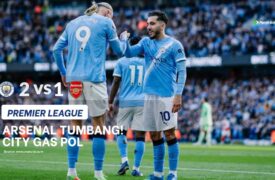 Hasil Liga Inggris Pekan 33: Arsenal Tumbang, Man City Menang, Tottenham Terancam