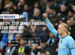 Hasil & Jadwal Liga Inggris Pekan 34: City Menang Tipis, Brighton Hajar Chelsea