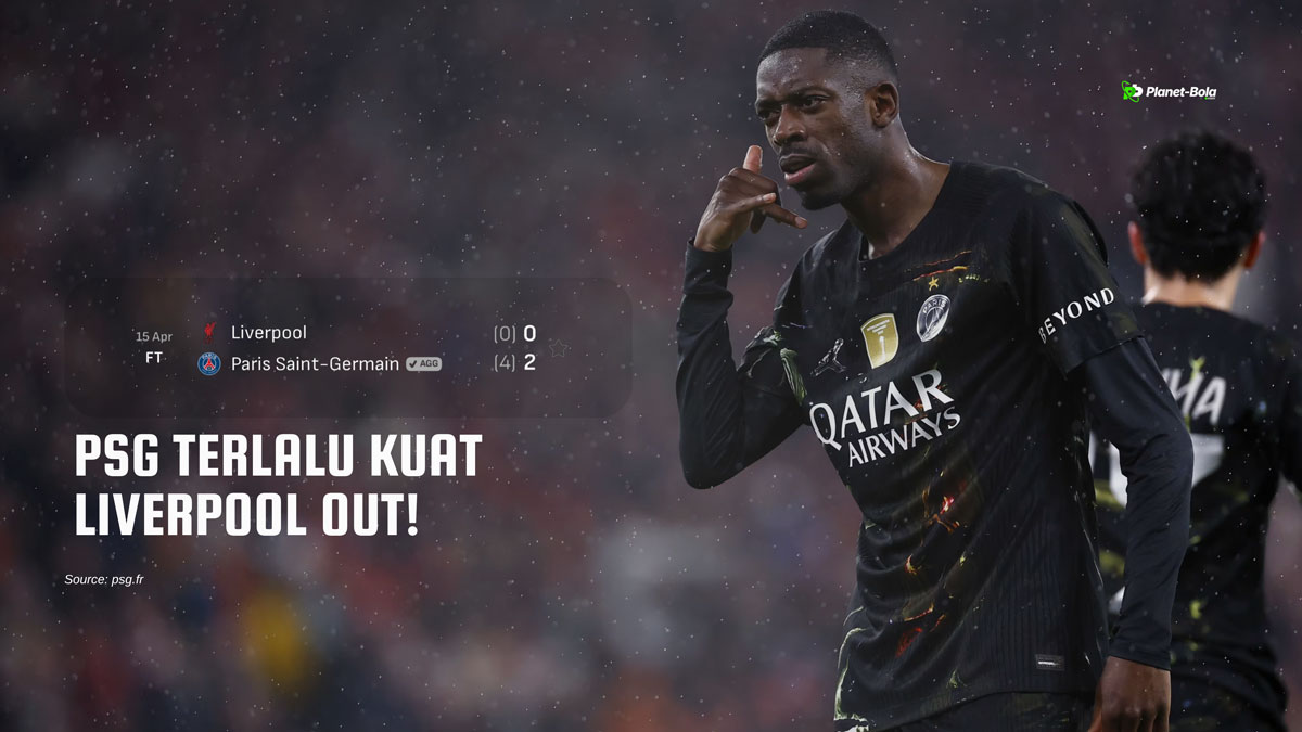 Hasil Liverpool vs PSG Liga Champions 2-0