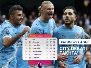 Hasil Manchester City vs Arsenal 2-1: Menuju Kudeta Klasemen