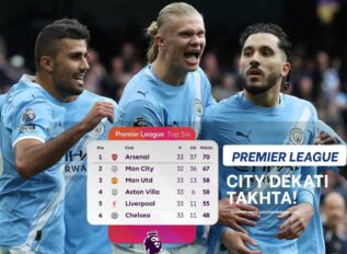 Hasil Manchester City vs Arsenal 2-1: Menuju Kudeta Klasemen