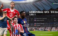 Hasil Semifinal Liga Champions Leg 1: PSG Menang Tipis, Arsenal Ditahan Atlético