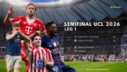 Hasil Semifinal Liga Champions Leg 1: PSG Menang Tipis, Arsenal Ditahan Atlético