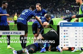 Hasil Serie A Italia Pekan 33: Inter Menang, Milan Menang, Juventus Bangkit
