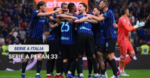 Jadwal Serie A Italia Pekan 33: Inter di Puncak, Milan dan Napoli Hadapi Laga Krusial