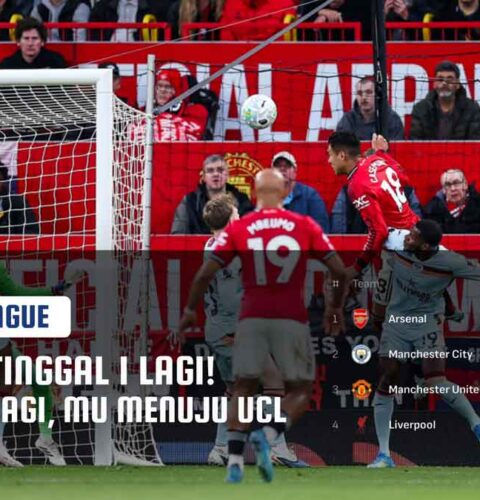 Tinggal 1 Kemenangan Lagi, Manchester United Balik ke Liga Champions