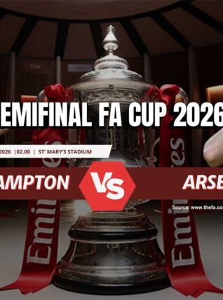 Prediksi Southampton vs Arsenal di Semifinal FA Cup: The Gunners Wajib Waspada