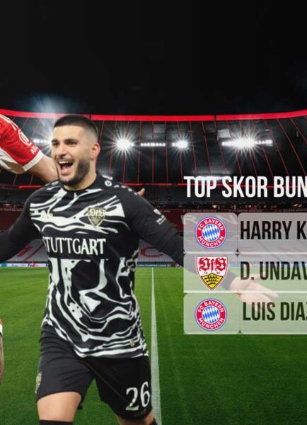 Top Skor Bundesliga 2025/2026 Terbaru: Harry Kane Masih Tak Terkejar!