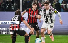 AC Milan vs Juventus 6 Laga, 4 Kali 0-0: Big Match Paling Membosankan?