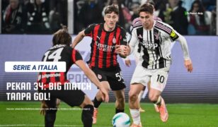AC Milan vs Juventus 6 Laga, 4 Kali 0-0: Big Match Paling Membosankan?