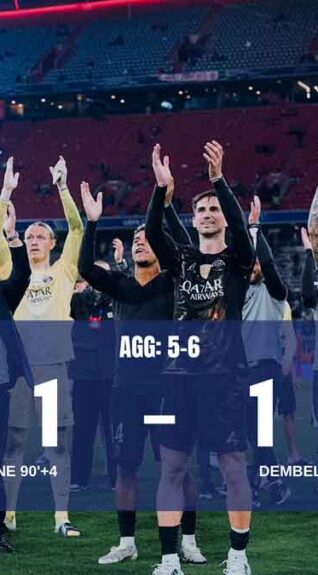 Bayern Munich vs PSG 1-1: Les Parisiens Tantang Arsenal di Final Liga Champions